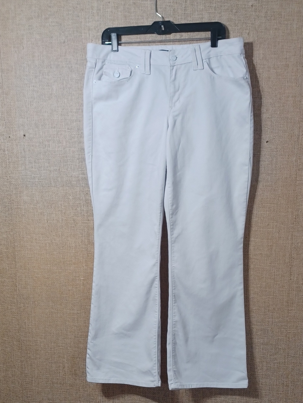 Women’s White Boot Cut Jeans